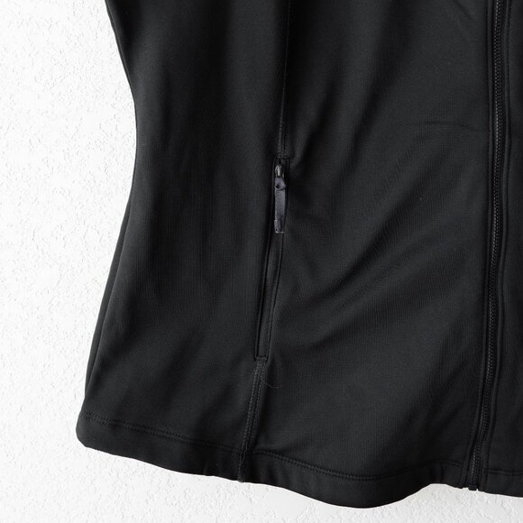 Port Authority Black Zip Front Vest Size XXL Sleeveless Jacket Zip Close Pockets - Picture 4 of 6